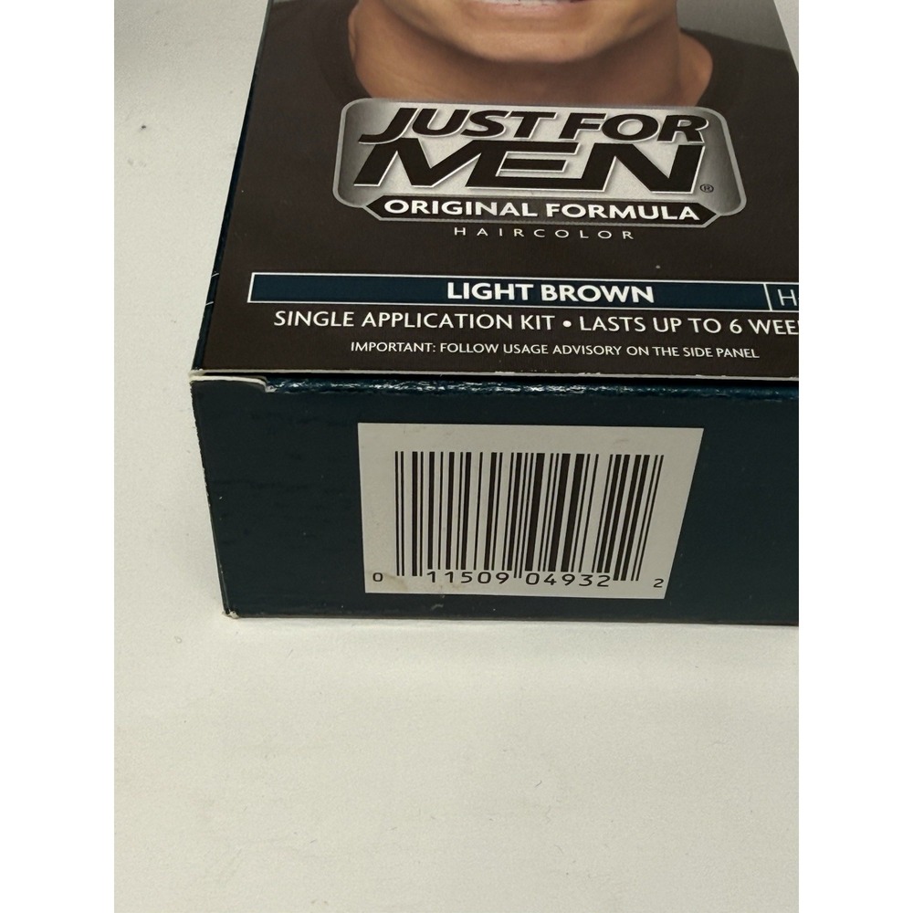 Just For Men Shampoo-In Hair Color, H-25 Light Brown, Gray Coverage (Pack of 2) - Picture 6 of 6